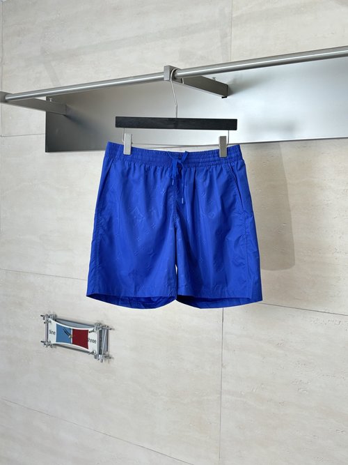 Louis Vuitton Full-Print Ultrasonic Embossed Beach Shorts