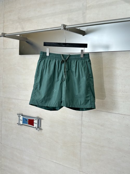 Louis Vuitton Beach Shorts with Ultrasonic Embossed Logo