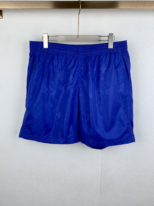 Louis Vuitton Full-Print Ultrasonic Embossed Beach Shorts