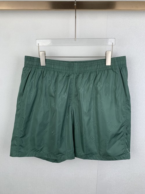 Louis Vuitton Full-Print Ultrasonic Embossed Beach Shorts