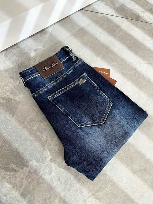 Prada Premium Casual Pants with Leather Logo Waist Tag