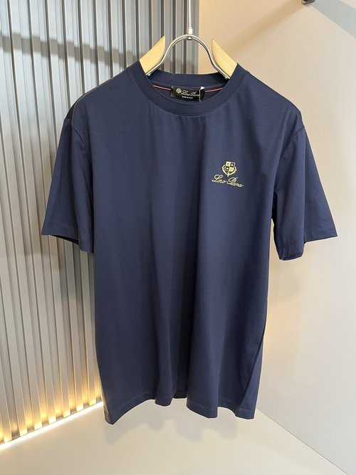 Loro Piana Exclusive Cotton Short Sleeve Undershirt