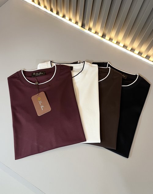 Loro Piana Exclusive Cotton Short Sleeve Undershirt