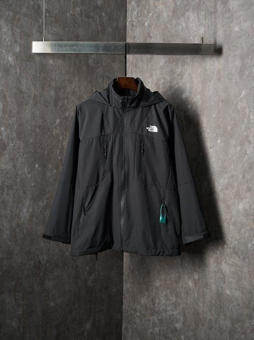 Hermes Functional Outdoor Jacket with Hood and Tech Features