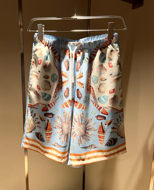 Louis Vuitton Opulent Pajama Set Adorned with Logo and Silk Fabric