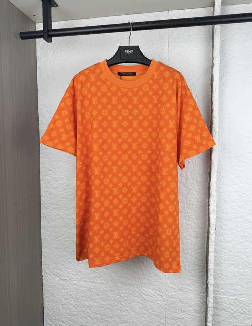 Louis Vuitton Full Monogram Short-Sleeve T-Shirt