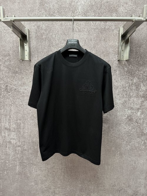 Chrome Hearts Cotton Short Sleeve Shirt with Horse Head Embroidery