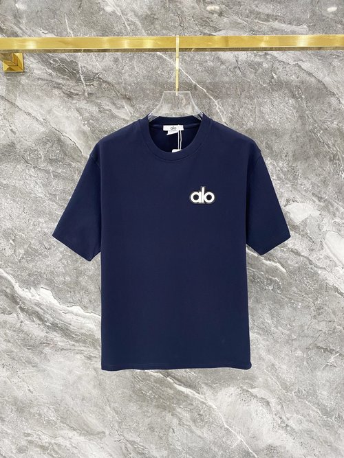 Alo 300g Cotton T-Shirt with Classic Logo