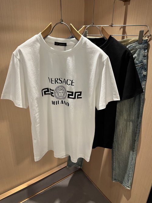 Versace Exquisite Logo-Printed Cotton Short-Sleeve T-Shirt
