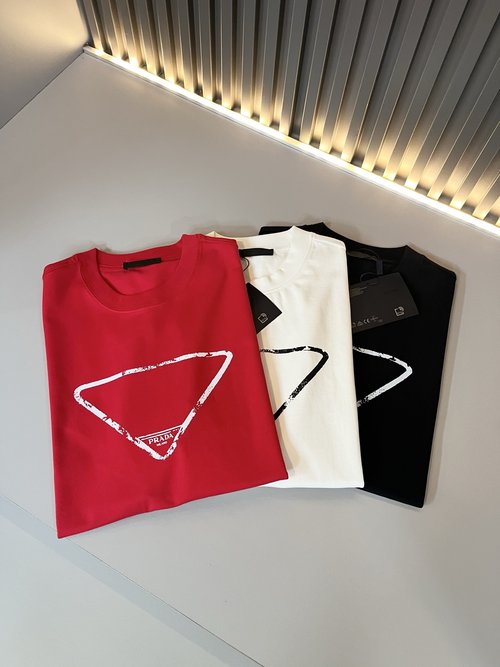 Prada Classic and Fashionable Short Sleeve T-Shirt