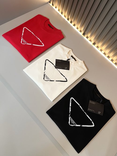 Prada Classic and Fashionable Short Sleeve T-Shirt