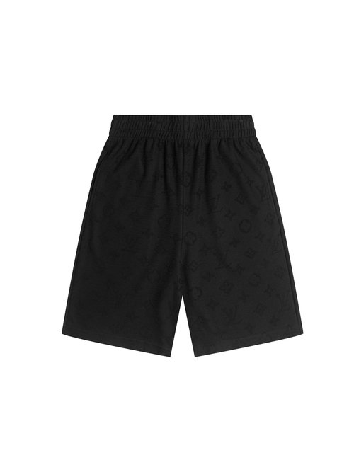 Louis Vuitton Classic Jacquard Loose Shorts with Towel Embroidery