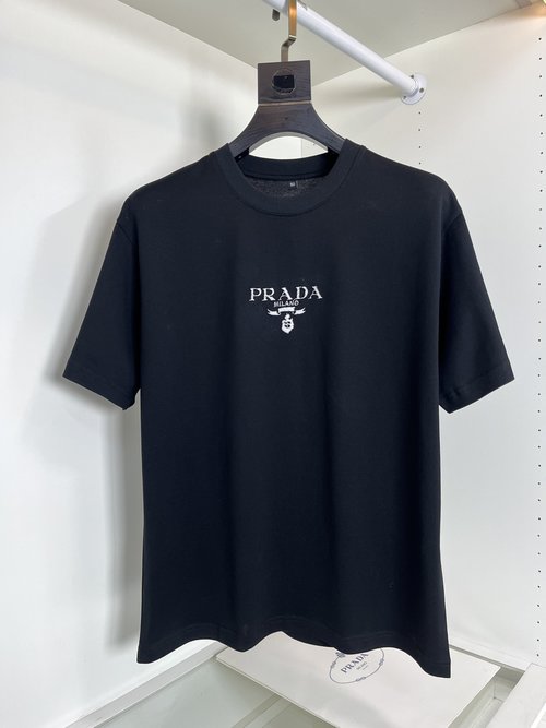 Prada Premium Apparel with Embroidered Design