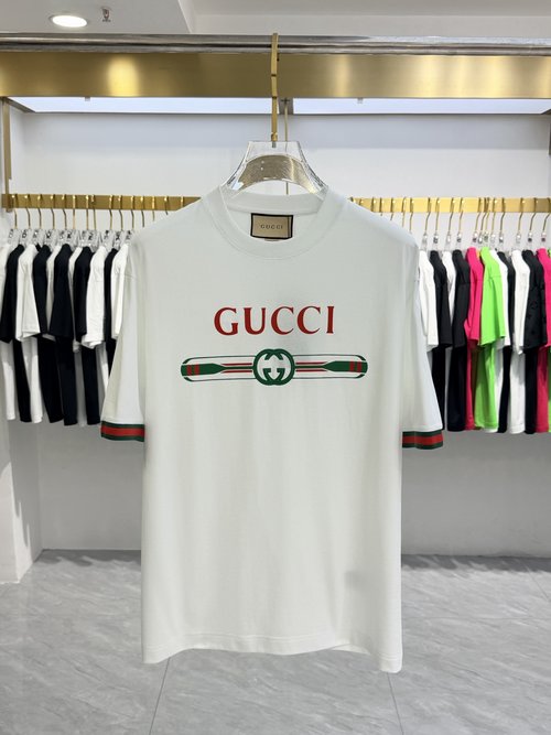 Gucci Custom Tee: Exquisite Pima Cotton, Silky and Comfortable