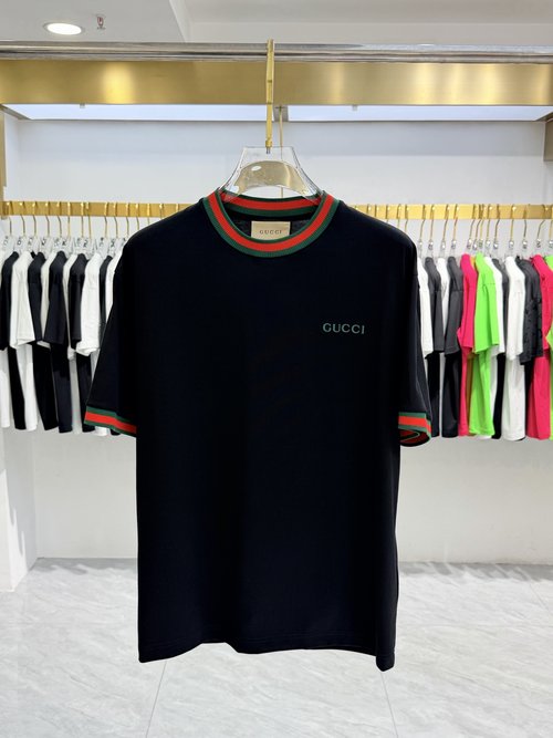Gucci High-quality Custom T-shirt with a Silk-like Texture