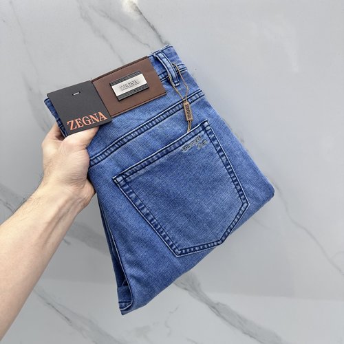 Zegna Premium Customized Lightweight Denim Jeans