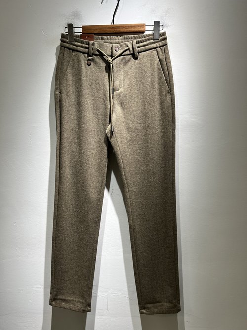 Prada Premium Cashmere Casual Trousers Featuring Brand Elements