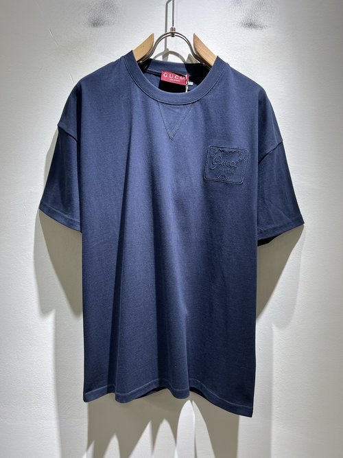 Gucci Cotton Round-Neck Short-Sleeve T-shirt