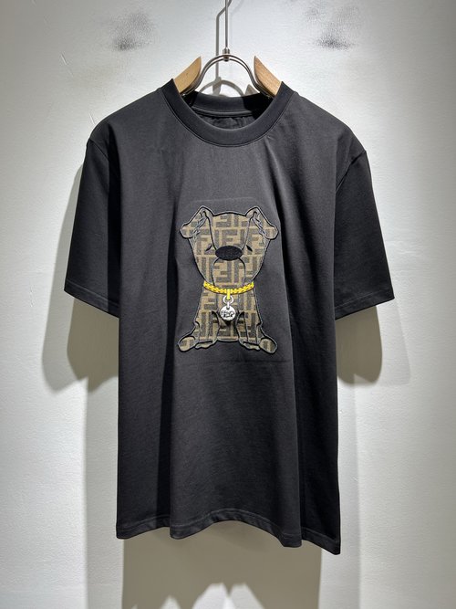Dior Versatile Short-Sleeve T-Shirt with Logo Embroidery