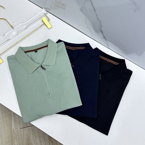 Zegna Stylish Collared Polo Shirt with Logo