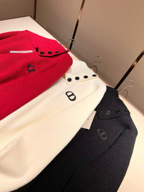 Dior Premium Knitted Wool Unisex Sweater