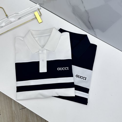 Gucci Simple and Stylish Polo Shirt with Logo