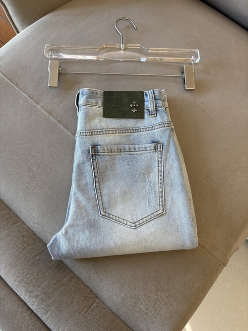 Fendi Soft Jeans with Luxury Cowhide Waist Tag