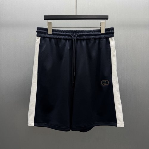 Gucci Interlocking Double G Embroidered Sports Shorts