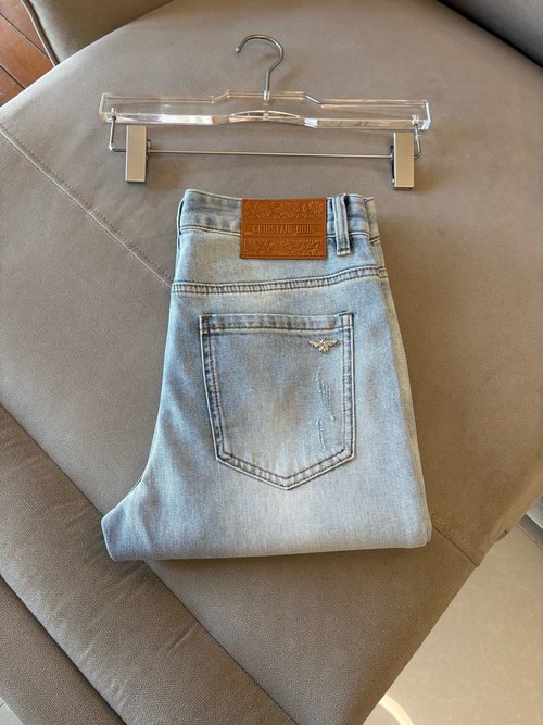 Fendi Soft Jeans with Luxury Cowhide Waist Tag