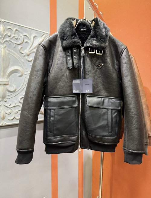 Prada Faux Fur One-piece with Vintage Allure