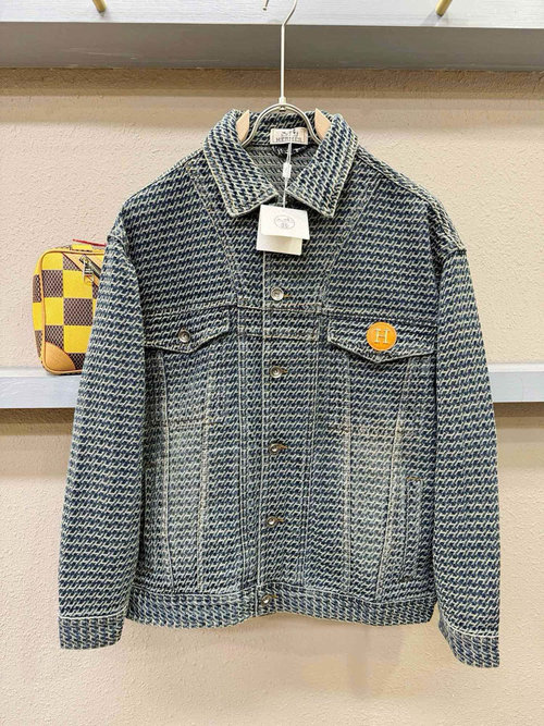 Hermes Stylish and Versatile Denim Jacket