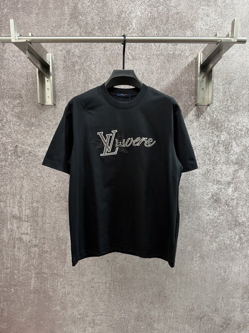 Louis Vuitton Cotton T-Shirt with New Fox Embroidery Logo