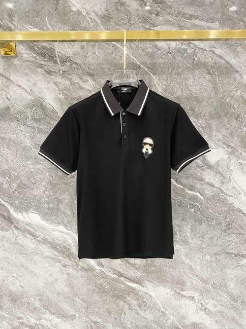 Fendi Polo Short Sleeve with Cartoon Logo