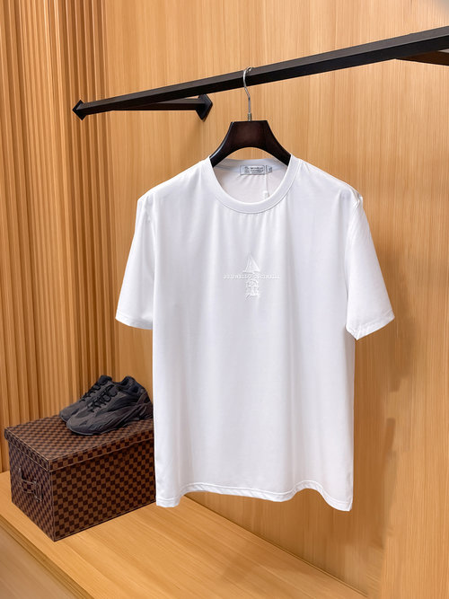 Brunello Cucinelli Soft and Stylish Short Sleeve Round Neck T-Shirt