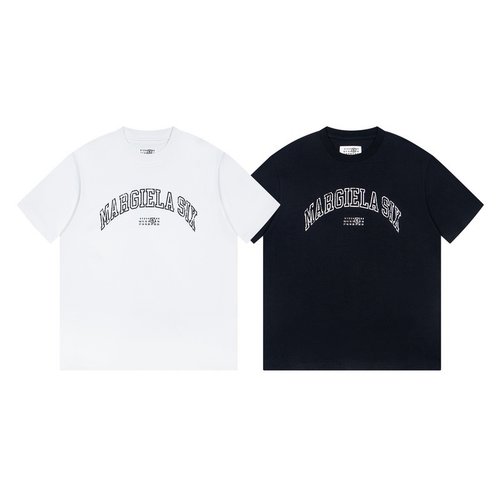 Maison Margiela Arc Letter and Number Printed T-Shirt