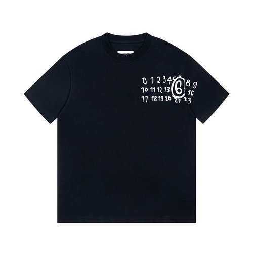 Maison Margiela Cursive Letter Spliced T-shirt