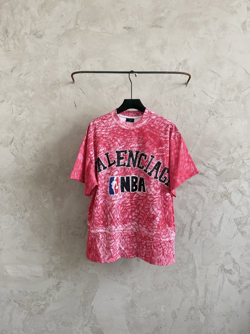 Balenciaga NBA Mesh T-shirt with Team Logo