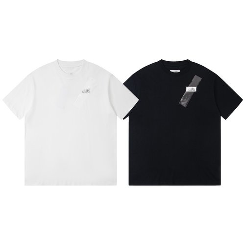 Maison Margiela Tape Digital Label Short-Sleeved T-Shirt