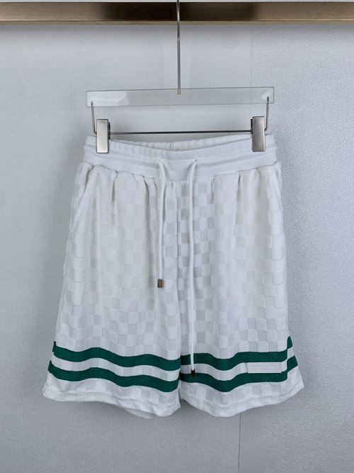 Louis Vuitton Jacquard Weave Shorts with Adjustable Drawstring and Comfortable Fit for All Occasions