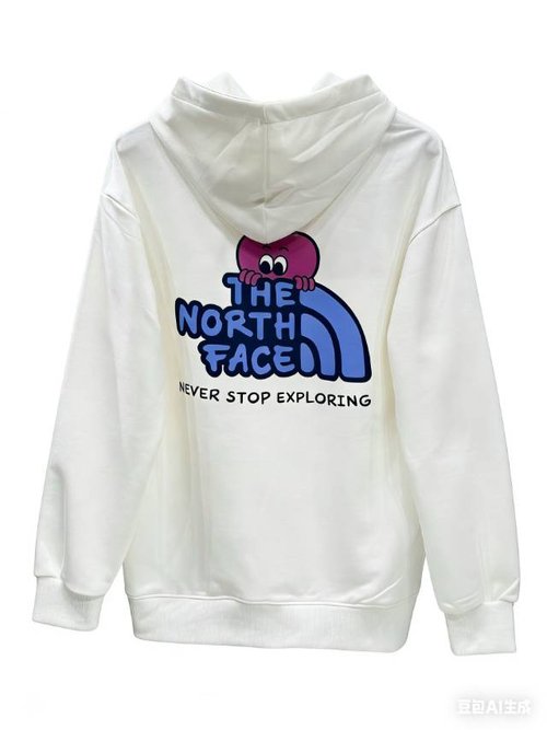 Hermes Knit Fleece Hoodie for Couples with Clear Print