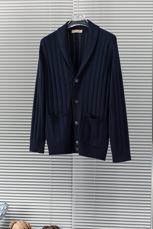 Burberry Luxury Cashmere Wool Blend Open-knit Sweater