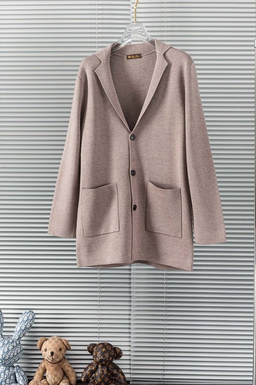 Loro Piana Premium Cashmere Wool Blend Open-knit Sweater