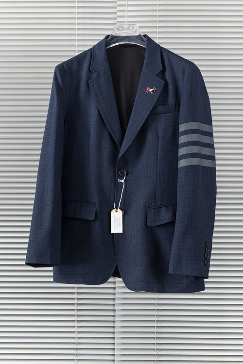 Thom Browne Classic Solid Color Comfortable Suit Jacket