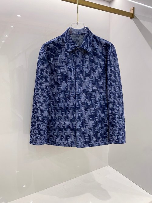 Fendi Returnable Jacquard Jacket, Breathable and Stylish