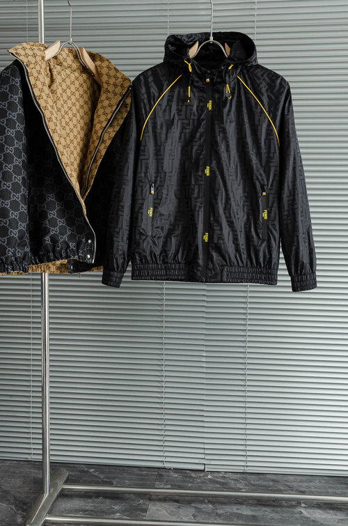 Fendi Windproof Waterproof Filled Cotton Jacket