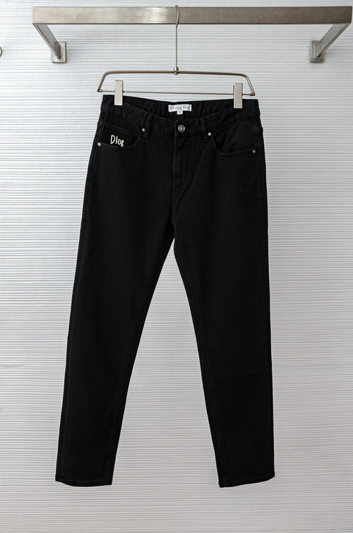 Dior Stylish Straight Jeans with Premium Details