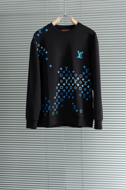 Louis Vuitton Comfortable Round-Neck Long-Sleeve Pullover Sweatshirt