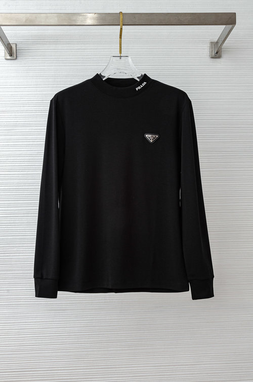 Prada Premium Embroidered T-Shirt with Classic Design