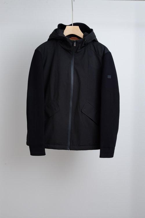 Zegna Luxury and Functional Stitched Down Jacket
