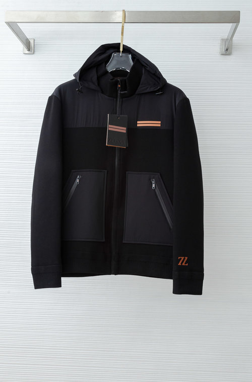 Zegna Waterproof and Windproof Down-Filled Classic Jacket